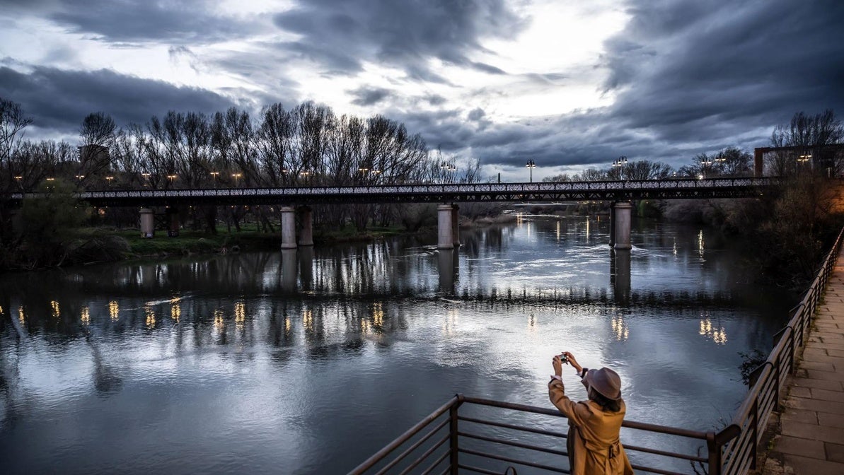 El Ebro que mira a Logroño